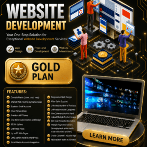 MITACOR WEBSITE DEVELOPMENT GOLD PLAN